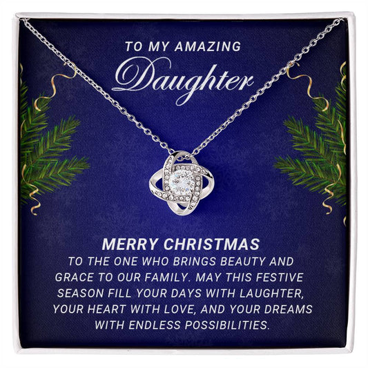 To My Amazing Daughter | Christmas Gift | Necklace