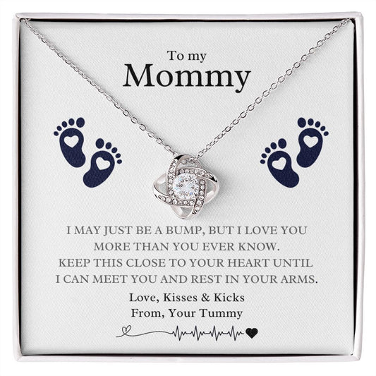 To my Mommy | Mommy To-Be | Future Mom | Love Knot Necklace | Any Occasion